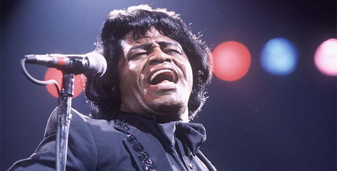 James Brown in 1986